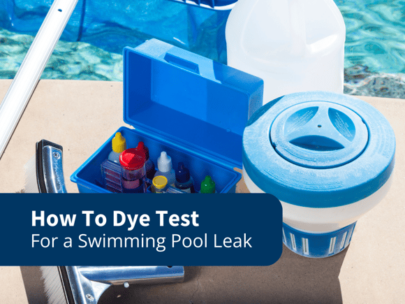 Aquaman Leak - How to Dye Test For a Swimming Pool Leak Blog Image