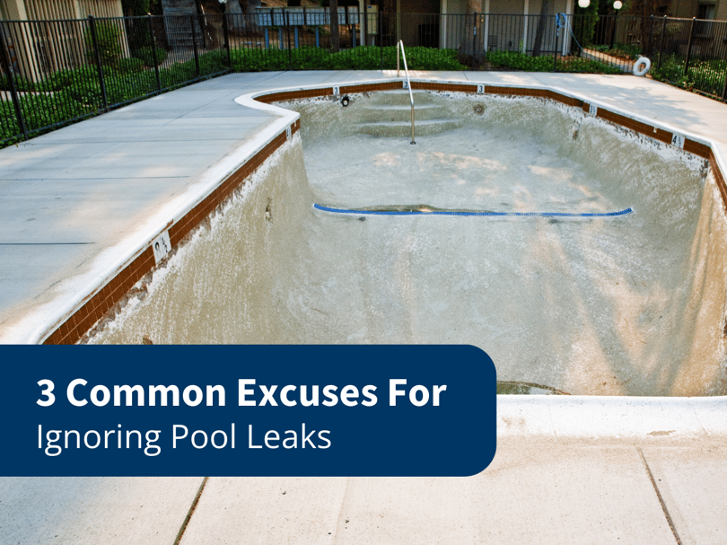 Aquaman Leak Detection - 3 Common Excuses For Ignoring Pool Leaks