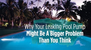 Why Your Leaking Pool Pump Might Be A Bigger Problem Than You Think